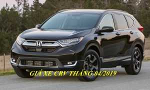 Honda CR-V 2019: khuyến mãi, giá lăn bánh (04/2019)